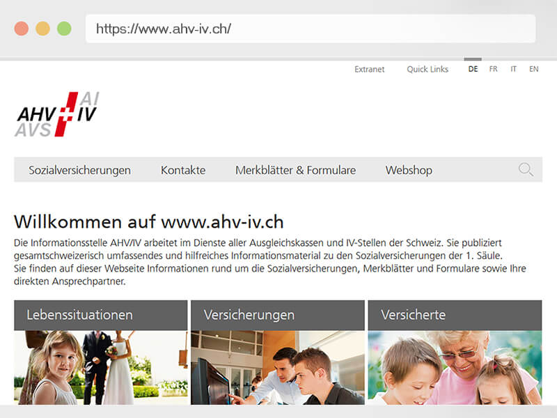 Projekt - AHV/IV