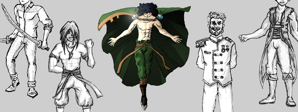 Dario Frei - Diverse Character Designs