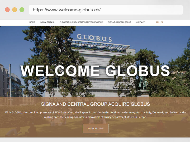 Projekt - Welcome Globus - Dario Frei