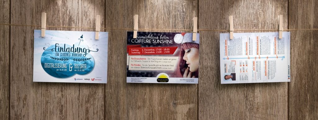 Print Medien Design - Flyer