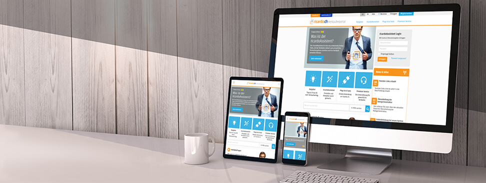 Ricardo Händlerportal - Responsive