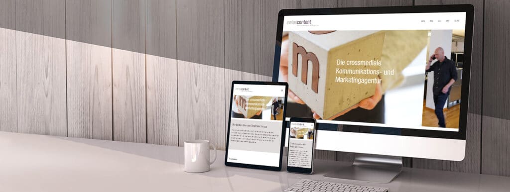 Swisscontent Website - Projekt
